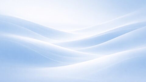 Soft Blue Abstract Waves With Light Gradient