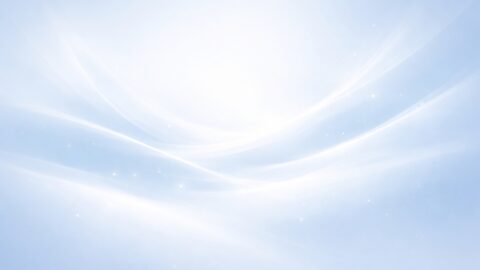 Soft Blue Light Waves With Subtle Sparkles