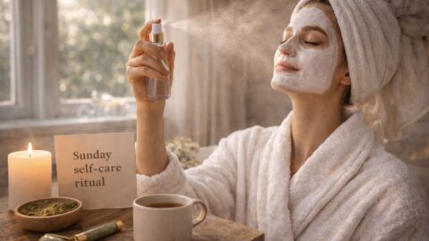 Sunday Self Care Skincare Routine at Home